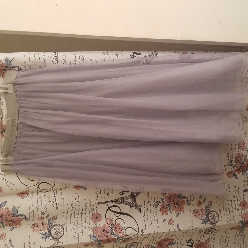 Grey Tulle skirt